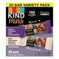 Kind Minis, Salted Carm Dark Choc Nut/Dark Choc Almond Coconut, 0.7oz, PK20 27970